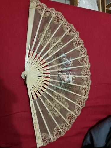 Eventail ancien xix - ancien,