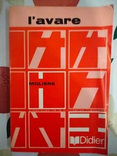Livre Théâtre, L'Avare