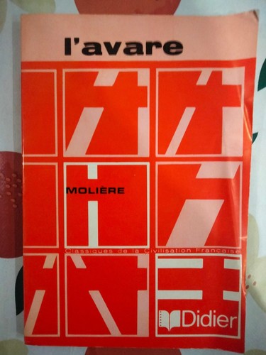 Livre théâtre avare - livre, théâtre,