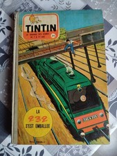 reliure journal tintin 34 France (1957) BD ancienne - côte BDM 250e 