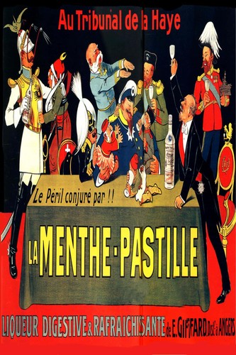 Menthe pastille vintage ad - la,