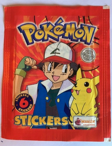 Booster pack stickers pokemon - pack,
