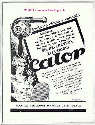 Advertisement calor dry hair - advertisement,