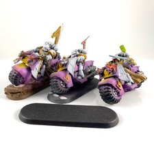 x3 Motos Plastique Warhammer