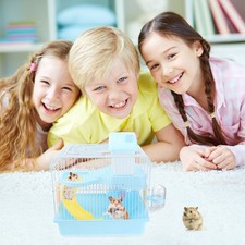  Small Animal Habitat Hamster Travel Cage Pour Chinchilla Maison De