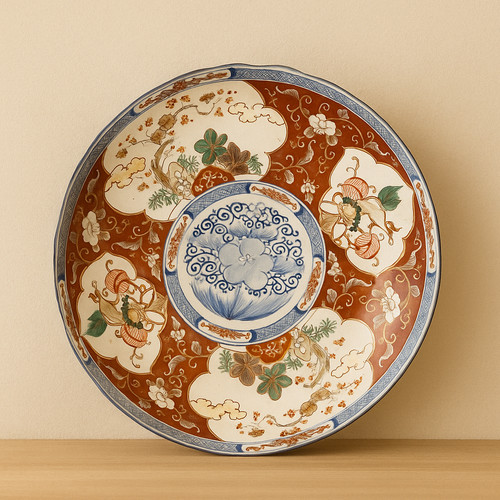 Très grand plat - , imari