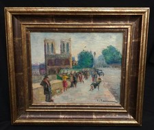 PARIS TABLEAU BOUQUINISTES