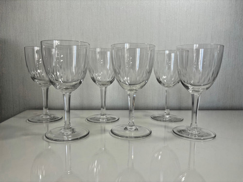 Superbe verres vin - 6, en