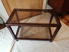 Table basse verre design