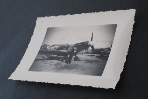 Photo originale avion spitfire - avion,