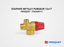 DIFF 40035 pour Frisquet : F3AA40111 Soupape MF15x21 purgeur 12x17