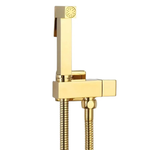 Robinet bidet laiton doré