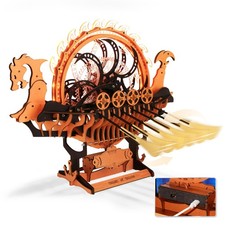 Puzzle 3D Bois Maquette à Construire Bateau-Dragon Modèle Construction Adulte...