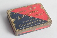 Boîte à Cigarettes tôle Muratti's Ariston de luxe (62835)