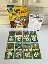 3⚜️Jeu De Société & Découverte Ravensburger Qui Mange Quoi ? Nourris Tes Animaux