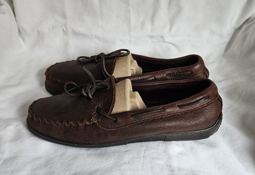 Minnetonka moccasins brown - minnetonka,