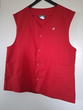 gilet de travail rouge "t-4" neuf