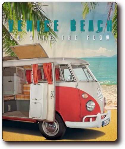 Volkswagen couverture polaire - couverture,