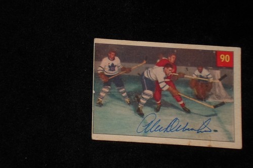 Hof alex delvecchio 1954 - hof, 1954-55