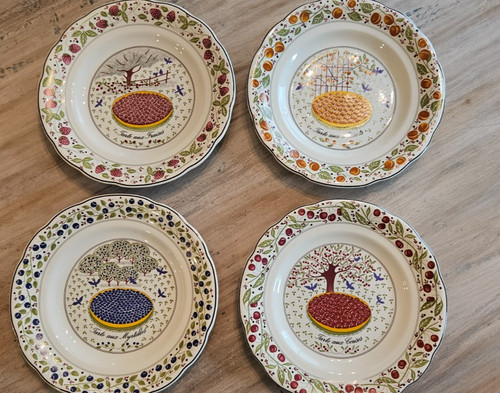 Gien made france - france,, set/4