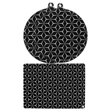  3 Pcs Couvercle De Table Cuisson Tapis À Induction Pour La Cuisine Protection