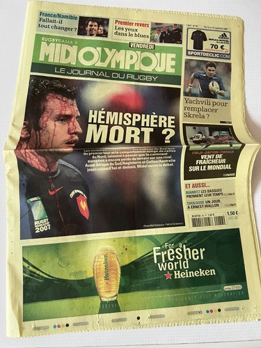 Midi olympique 09 2007 - olympique, 14/09/2007