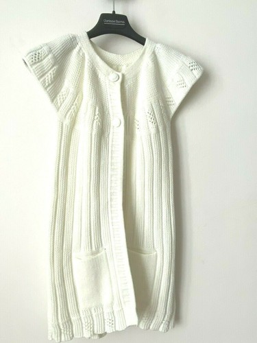 Magnifique gilet blanc - gilet, de