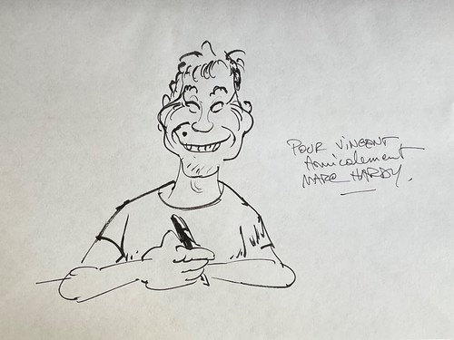 Hardy dedicace pierre tombal - hardy,