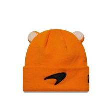 McLaren F1 Équipe Officiel NEW ERA Enfants Manchette Tricot Bonnet Avec Oreilles