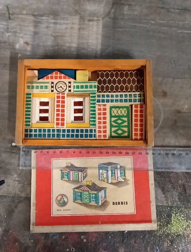 Jeu construction bois berbis - construction,
