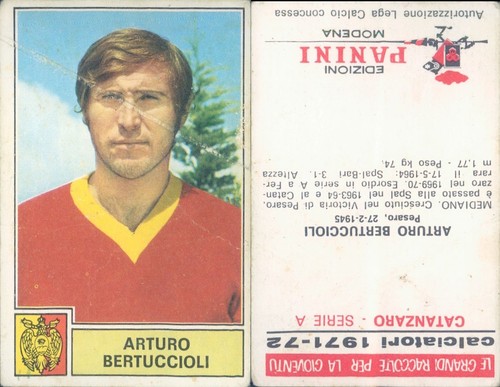 Calciatori panini 1971 72 - panini, 1971/72