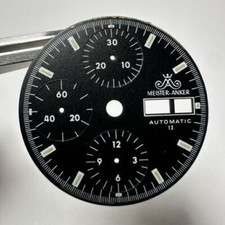 Meister Anker Automatique 13 Cadran Noir D'occasion