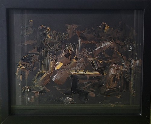 Tableau peinture ancienne - tableau,