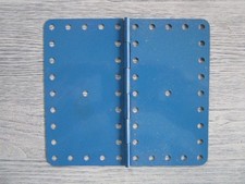 MECCANO: plaque a charnière 11.5x6cm - réf 198