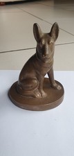 Sculpture ancienne Chien en Bronze début 1900 11 cm