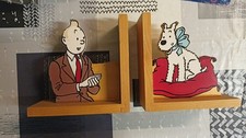 Vilac Serre livres Tintin et Milou - Voir Photos !!!