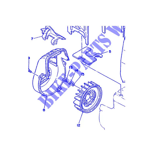 Yamaha 2xx 12611 - 2xx-12611-00,
