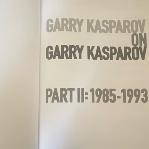 Garry kasparov - garry, on