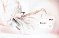 Publicité Advertising 1025 2012    chaussures ballerines Repetto 2 pages