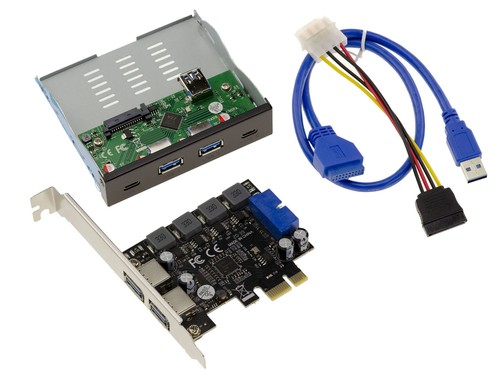 Kit usb3 ports carte - kit, pcie