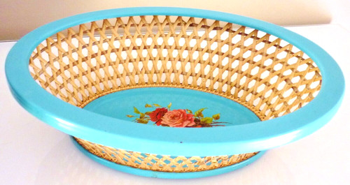 Corbeille ancienne tole - ancienne,