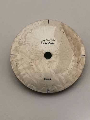 Cartier cadran must - cadran,