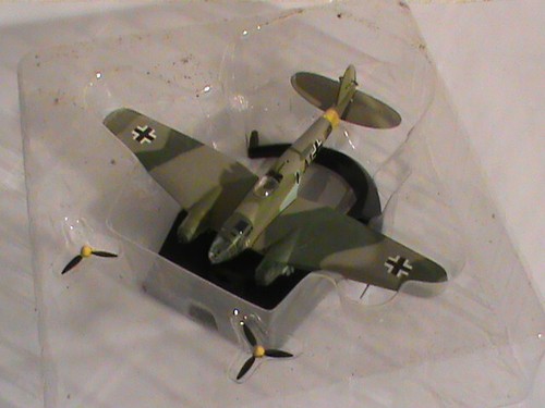 Maquette avion metal heinkel - maquette, metal/
