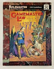 Rolemaster The Standard System - Gamemaster Law