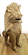 Statue Lion fô mâle en
