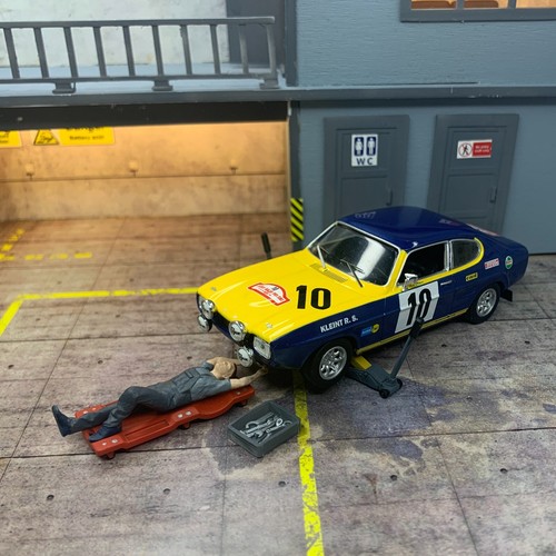 Garage diorama mécanique - garage,
