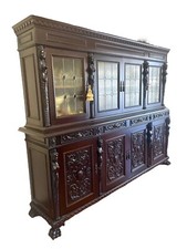 Impressionnante bibliothèque de style Renaissance - sculptée à la main