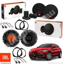 Kit 6 Enceintes JBL Antérieures Et Postérieures Pour Alfa Romeo Stelvio