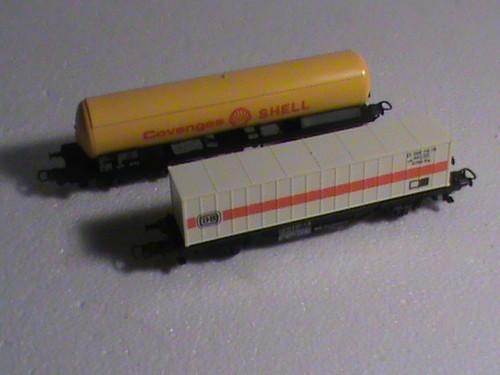 Lot wagons marchandises ho - wagons,