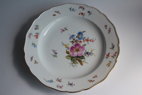 Meissen assiette porcelaine - meissen,